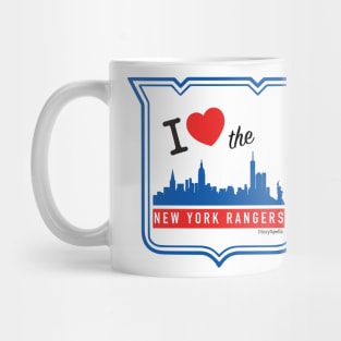 I Love the Rangers!! Mug